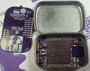 First PocketBone PCB courtesy of OSH Park