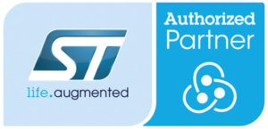 STMicroelectronics partner logo - STM32MP1 System in Package