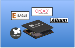 STM32MP1 EDA symbols from OrCAD, Altium and Eagle are now available for OSD32MP15x