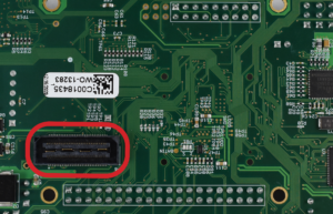 OSD32MP1-RED Bottom DSI Connector