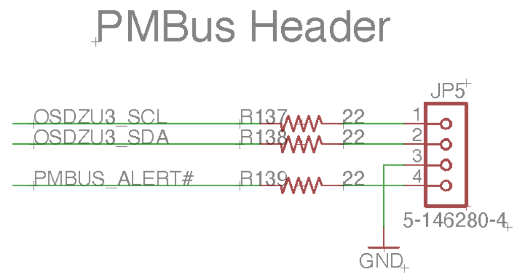 PMBus Header Schematic