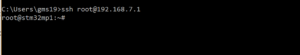 SSH OpenSTLinux